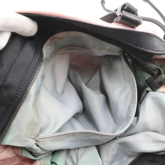 Burberry [Authentic] Pink Nova Check Nylon & Leather XL Shopper Tote Bag w/ COA - Picture 10 of 15